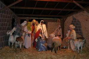 First Nativity Scene In Live Art